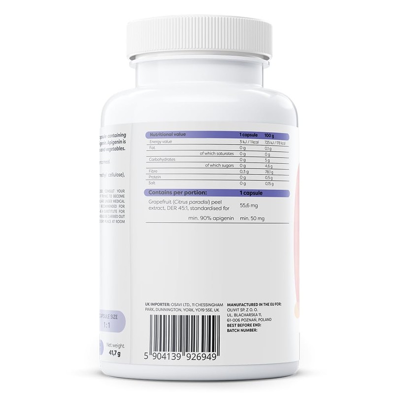 Osavi Apigenin, 50mg - 120 Vegan caps