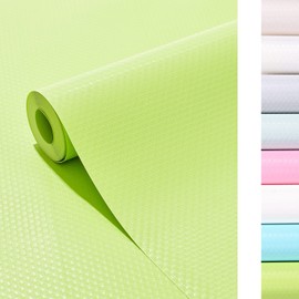 Rxemohesuoh Original Non-Slip Drawer and Shelf Liner,Eco-Friendly Materials,Non Adhesive,Powerful Grip,Soft Cut,Durable and Reusable,12IN x 10FT Roll,for Drawers,Shelves,Cabinets,Tables,Kitchen,Green