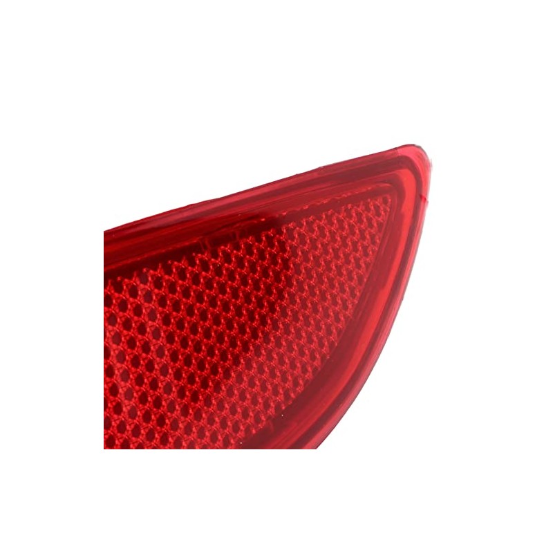 Rear Bumper Reflector for Accent LE SE Red Warning, Waterproof,