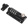 Combination Latch Lock 4 Digit Black Anti Theft Waterproof for