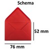 Mini Envelopes – 5.2 x 7.6 cm – with Wet