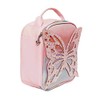OMG! Accessories B-Fly Glitter Butterfly Insulated Lunch Tote, Pink