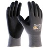 3 Pair MaxiFlex Ultimate nitrile foam palm coated work gloves,
