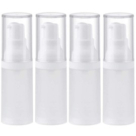 Airless Pump Bottle 4pcs 20ml Travel Empty Cosmetic Dispenser Bottles Carry Matte Lotion Bottle