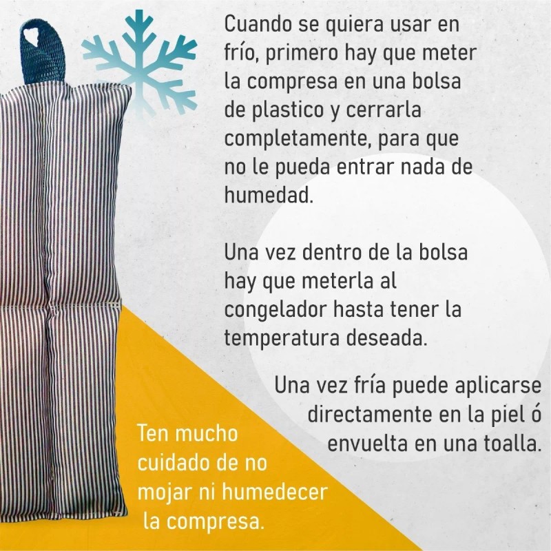 SinDolor Compresa De Semillas Curativas / Cólicos / Dolor Intenso