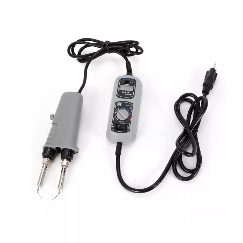 SENDERPICK 938D Desoldering Electric Hot Tweezers Mini Soldering Station for
