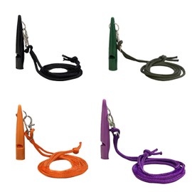 DmDoyy Pack of 4 Dog Whistles, Dog Whistle, High Frequency, Silent, for Dog Training, Loud and Far, Professional Training Whistle with Standardised Frequency and Whistle Band