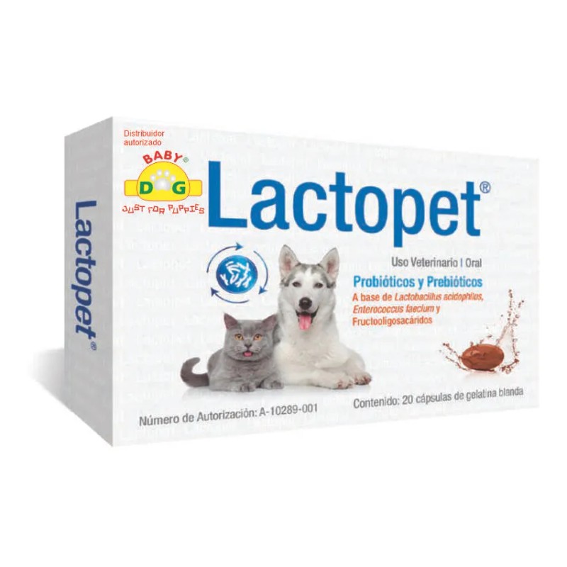 Lactopet Suplemento Perro/gato 200 Capsulas