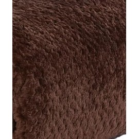 PACK OF 2 Handmade Fleece CPAP BIPAP approx 5-5.5" Wrap around Covers with Hook and Loop Tape Cheek Strap Covers for Sleep Apnea VARIOUS COLOURS (33. BROWN POPCORN)