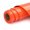 Ryebme Plotter Film Textile Orange, 3D Puff Vinyl Film Plotter