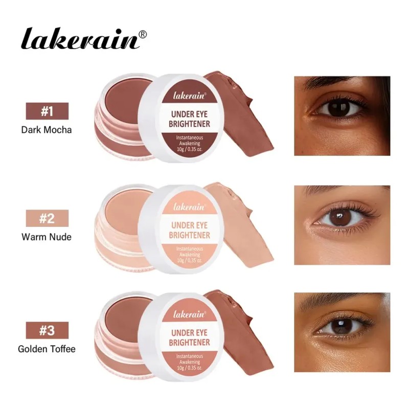 Lakerain Iluminador Y Corrector De Ojeras 10 G Dark Mocha
