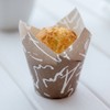 Restaurantware Panificio 1.7 Ounce Baking Cups 200 Tulip Cupcake Liners