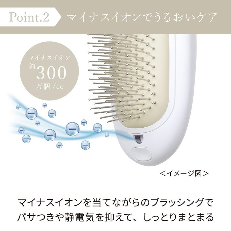 Festino SMHB-028 FESTINO Salon Care Quick Ion Brush (White)