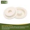 sourcing map 2Pcs Drain Stoppers, Rubber Bathtub Stopper Sink Plugs