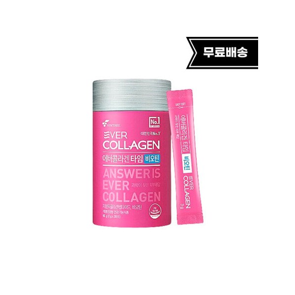 Ever Collagen Time Biotin 30 sachets, 3 packs, inner beauty