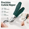 Wide Jaw Opening Anti-Splash Slanted Nail Clipper, Eagle Beak Beveled