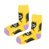 Stinky's Getaway Ladies Moomin Socks, Yellow, EU36-42