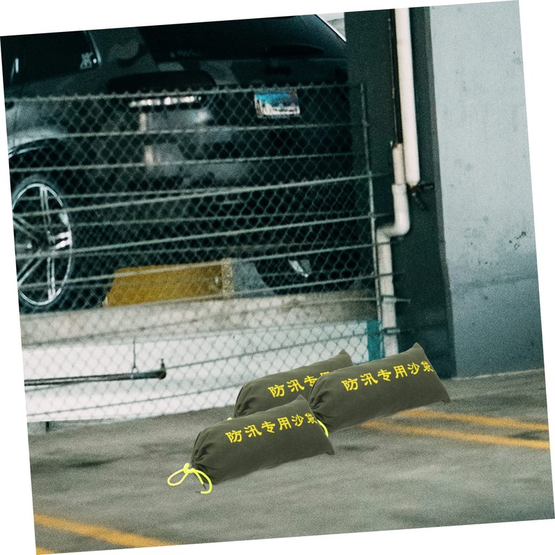 Mipcase Flood Barriers for Doors Home 3pcs Heavy Duty Sandbags