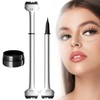 SKYVII Brown Lower Eyelash Stamp Black Brown Eyelash Stamp with