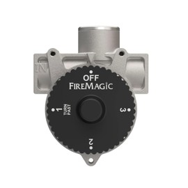 Fire Magic 3-Hour Timer, 100,000 BTU Natural/Propane Gas Shutoff Timer, 1/2" NPT Piping, 3090A