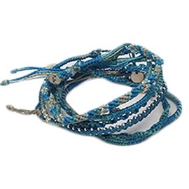 Wakami Earth Bracelet Set of 7 - Turquoise WA0622-01