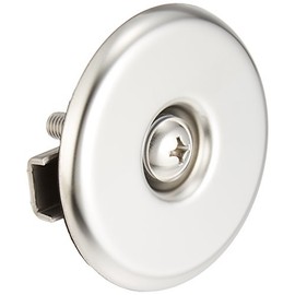 SANEI Bathtub Parts, Bath Inner Tightening Cosmetic Lid, Unnecessary Hole Covering, Screwdriver Tightening, For Hole Diameter 1.9 - 2.2 inches (48 - 56 mm) R722