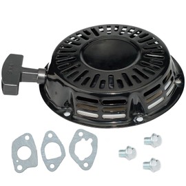 N/Brand HZ - Arrancador de retroceso para motor Honda GX120 GX160 GX200, color negro