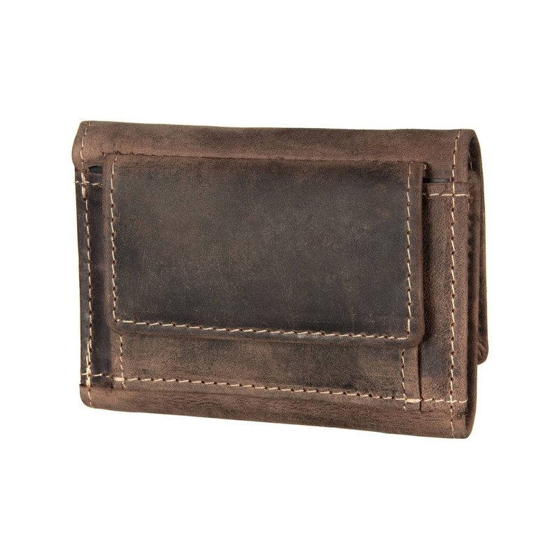 GREEN BURRY vintage small cc wallet /brown