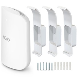 eero Max 7 Wall Mount, Wall Brackets ABS Router Holder Compatible with eero Max 7 Extender Space Saving (3 Pack)