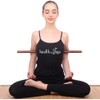StretchNHeal Multipurpose Wooden Pranayama Stick – Lung Opener for Fuller