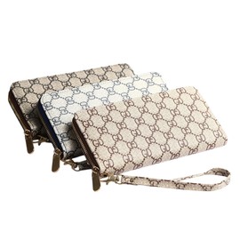 Grigioy Women's Long Wallet, Large Capacity (Holds 10 Cards, Multi-Functional, High Quality PU Leather), Gift Box Set, dark brown