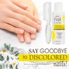 Gena Nail Brite Whitening Scrub with Brush, Cleans Conditions &