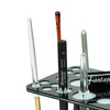 Fantasia Make-Up Brush Holder Acrylic Square Black For Quick or