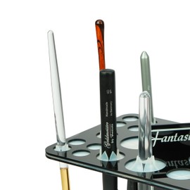 Fantasia Make-Up Brush Holder Acrylic Square Black For Quick or Dry Help of their Brush