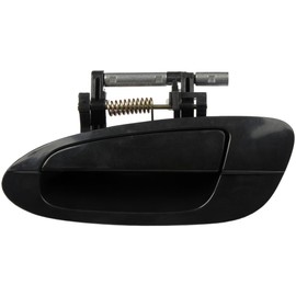 Dorman 80429 Rear Driver Side Exterior Door Handle Compatible with Select Nissan Models, Smooth Black