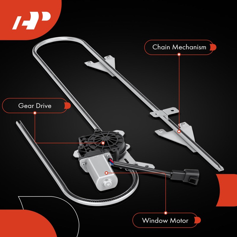 A-Premium Power Window Regulator with Motor Compatible with Kenworth T660