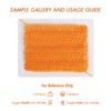 2 Skeins Polyester Plastic Yarn Hand-Knitted Yarn-05#Black