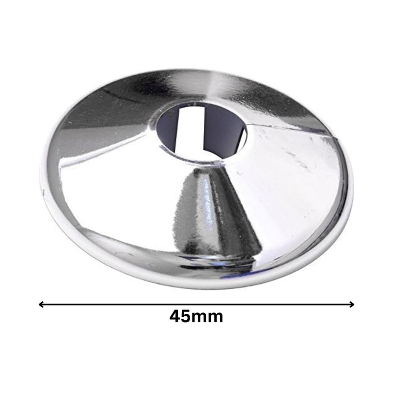 Marco Paul 10pc Radiator Pipe Covers Chrome - Long Lasting