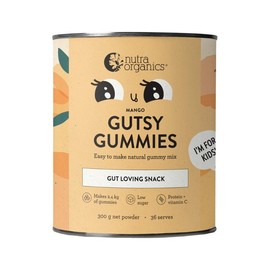 Nutra Organics Gutsy Gummies Powder Mango 300g