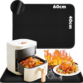 Wenyue Hitzebeständige Unterlage,Küche Arbeitsplatte Hitzeschutzmatte,Filz Hitzeschutzplatte,Extra Dicke Silikonmatte Küche,für Küchenarbeitsplatten, Arbeitsplattenschutz, Rutschfest und Wasserdicht