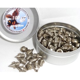 100 1/4 inch (6mm) Stainless Steel Track and Cross Country Spikes