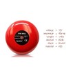 Fire Alarm Bell, 12 Volt dc, UL, 6", UL Listed