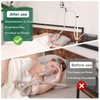 EonRivet All-Metal CPAP Hose Holder – Bedside Stand with Hook