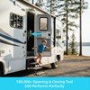 WanDwel Aluminum RV Screen Door Closer with Spring Keep Mesh