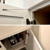30PCS Cabinet Door Restraint,Cabinet Hinge Limiter,Door Opening Angle Protector with