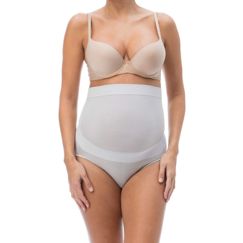 Relax Maternity Baby Protective Belly Band with Silver - Silver