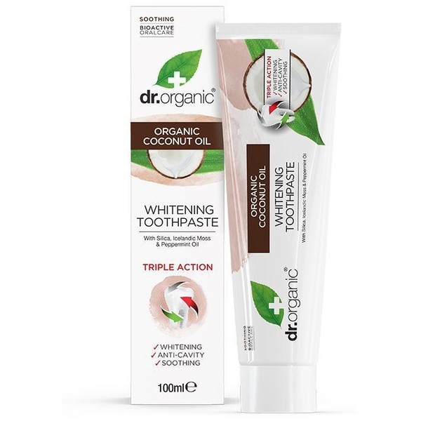 Dr.Organic Coconut Oil Toothpaste 100ml