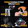 COB Keychain Work Light Keychain Flashlights 7 Light Modes 1600Lumen,portable