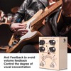 Guitar Preamp Effect Analog Stompbox Pedal Knob Control Audio Accessories