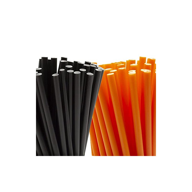 Plastic Lollipop Sticks - 190mm x 4.5mm Pack of 75